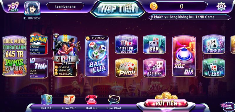 Các thao tác cần biết để bắt đầu chơi game Bầu cua tại 789 Club