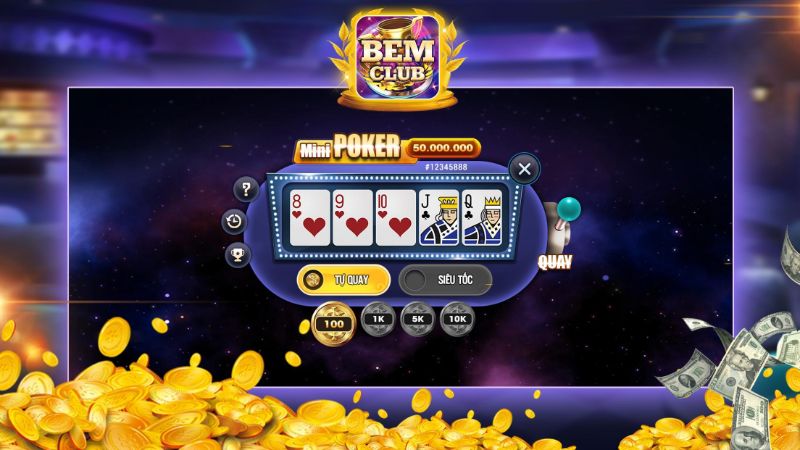 Chơi game đổi thưởng xanh chín tại Bem Club