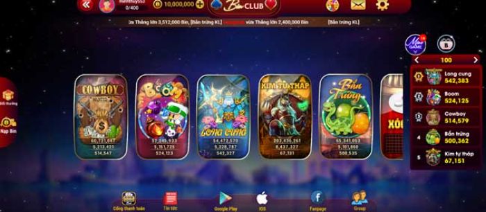 Bin Club – Sức nóng đến từ tân thủ làng game