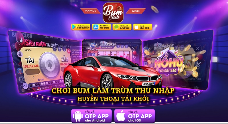 Link vào cổng game Bum Club