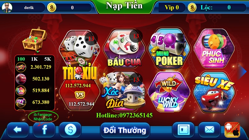 Giới thiệu cổng game Caytien.net