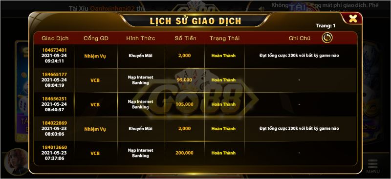 Hướng dẫn chơi game Mậu binh Go88