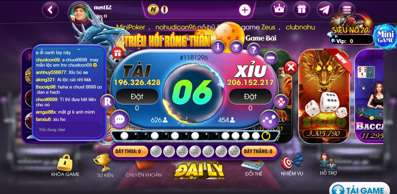 Giới thiệu cổng game bài Nohu Club