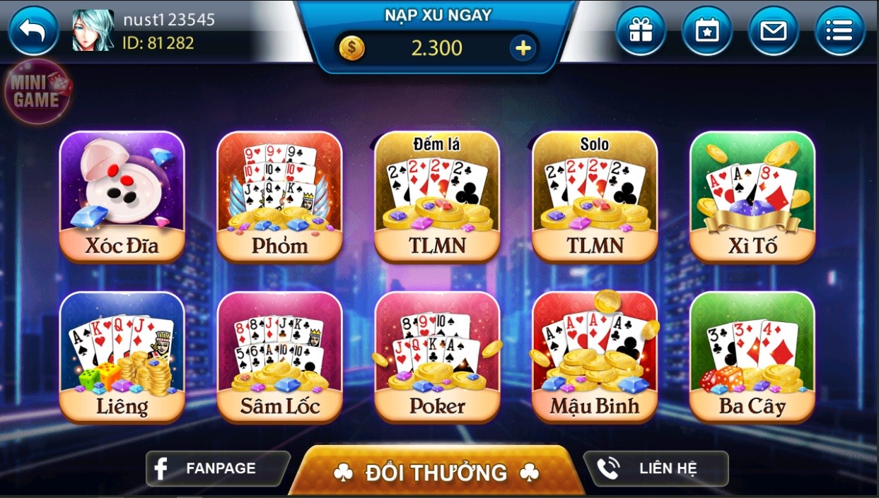 Giới thiệu cổng game bài Su500