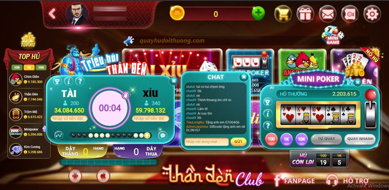 Thần Đèn Club – Cổng game dân gian đang làm mưa làm gió tại Việt Nam