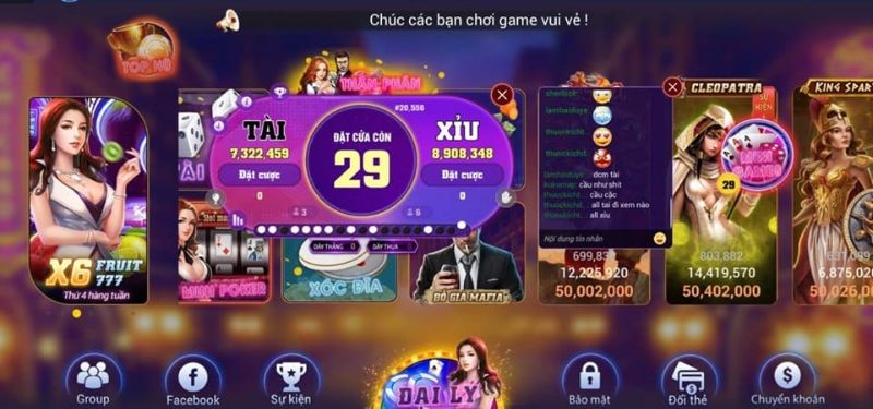 Màu sắc game đa dạng, phong phú