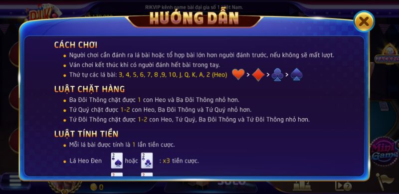 Luật chơi đơn phổ biến ai cũng có thể tham gia