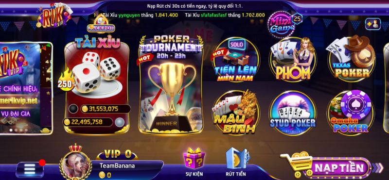 Hướng dẫn chơi game Tiến lên miền Nam RikVIP