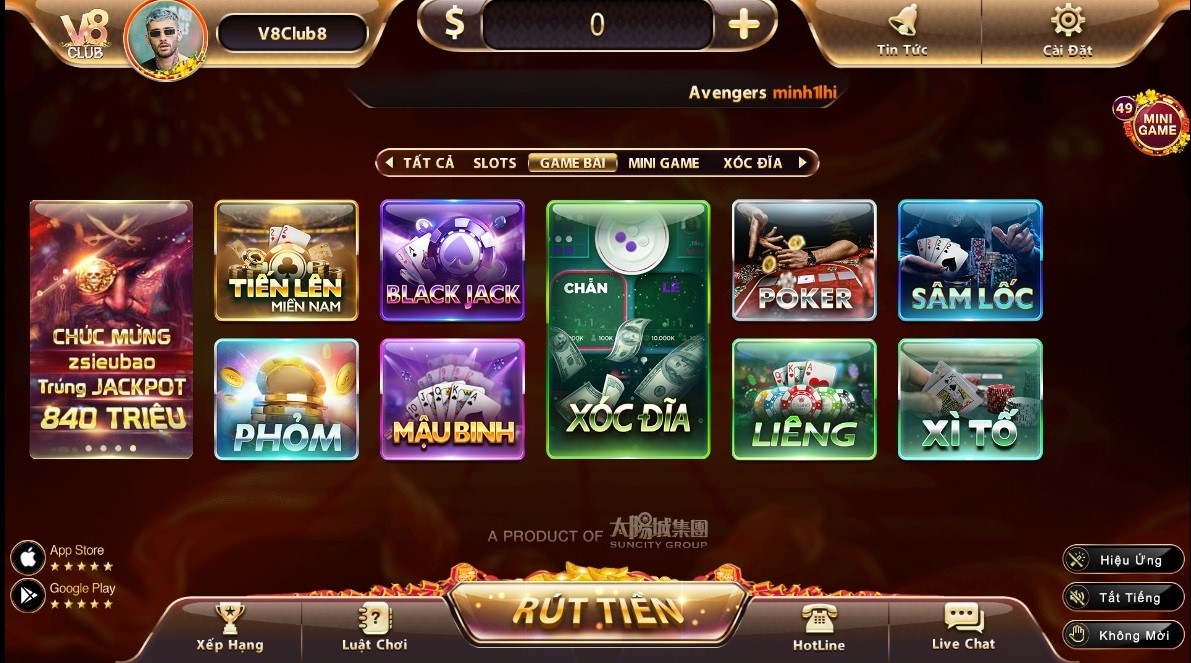 Tải game V8 Club cho Android