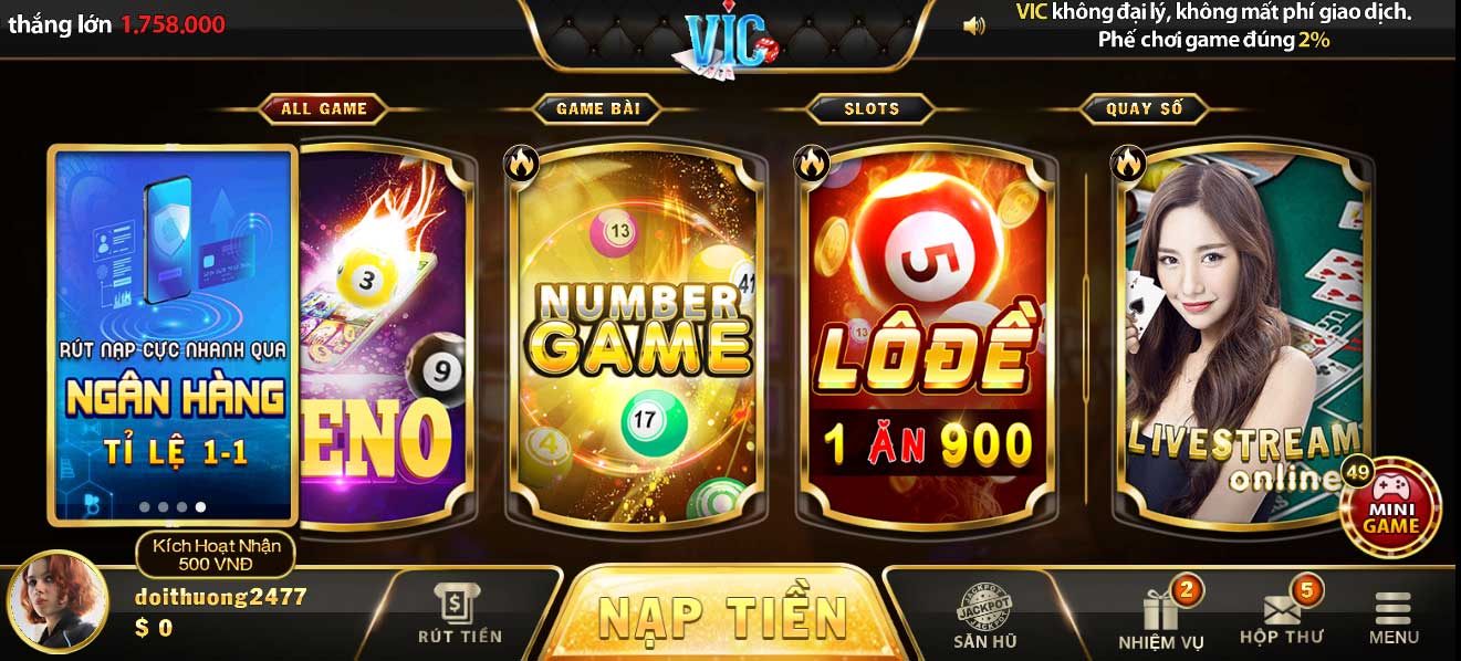 Tải game VIC cho điện thoại