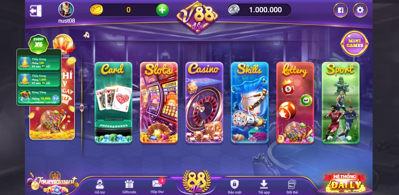 Giới thiệu cổng game bài Vin88