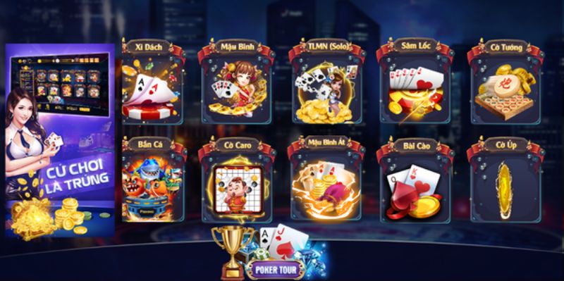 Đa dạng mọi thể loại game tại W68 Work