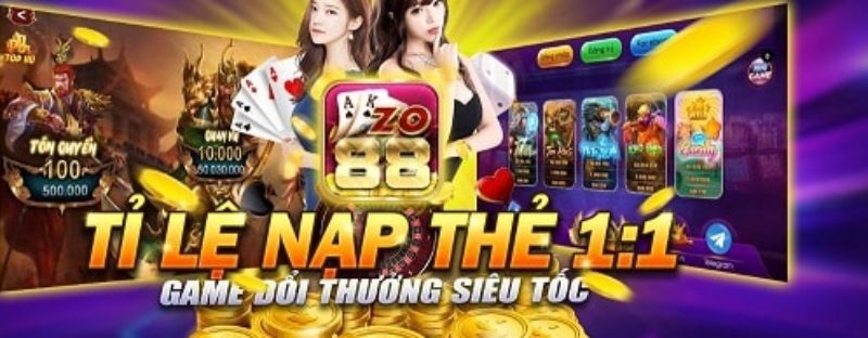 Sân chơi Zo88 Club chuyên nghiệp với nhiều tính năng đỉnh cao