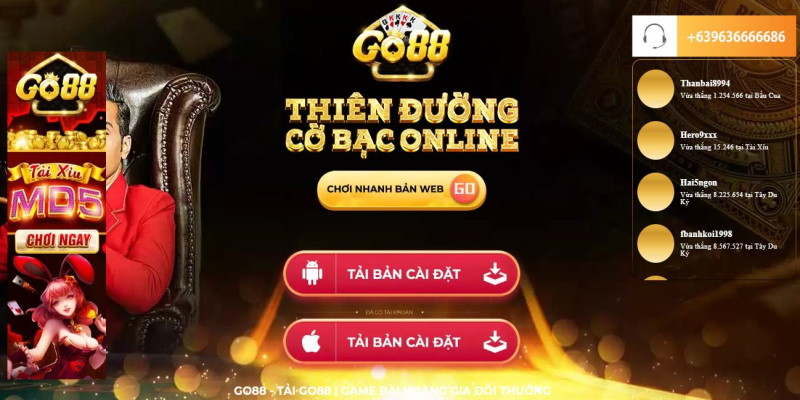 Kho game giải trí đỉnh cao tại Go88